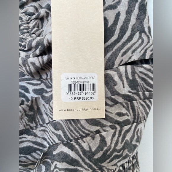 Bec+bridge Sahara tiered maxi dress - Picture 3 of 6